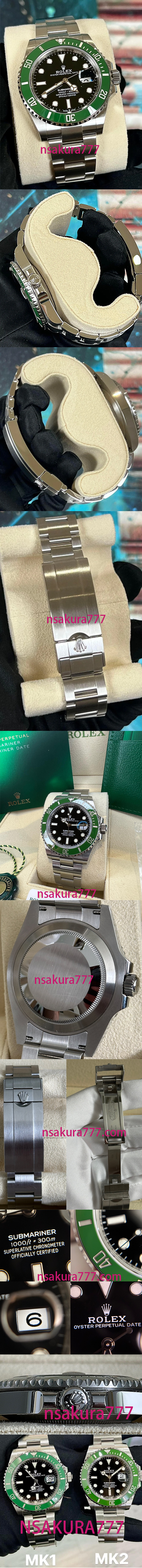 2023新作ROLEX ロレックス サブマリーナー デイト126610LV MK2（ clean工場最高製品） - ウインドウを閉じる